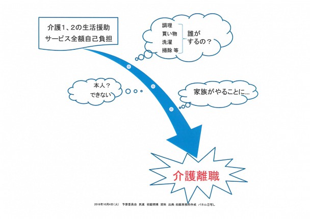 軽度の要介護者に対する生活援助サービスの削減の問題点