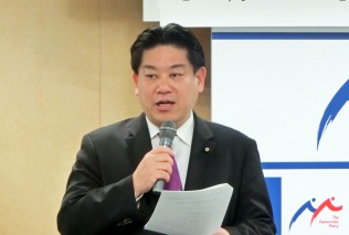 羽田雄一郎団体交流委員長