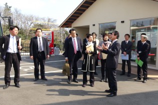 七ヶ浜町の災害光栄復興住宅を見学