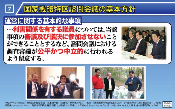 国家戦略特区会議の基本方針